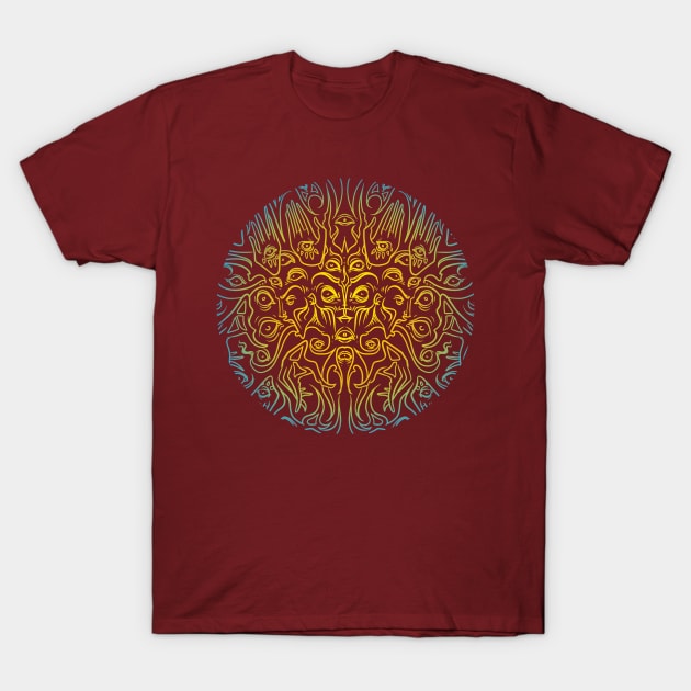 Into the Abstract T-Shirt by Manfish Inc.